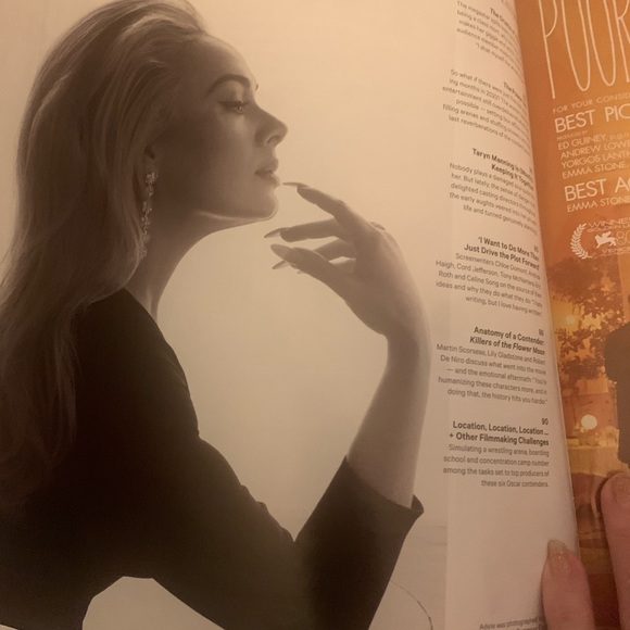 The Hollywood Reporter Adele 12/7/2023 collectible interview photos new - Picture 4 of 4